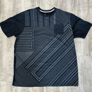 Jordan Men’s Short Sleeve Geometric T-Shirt Size XXL